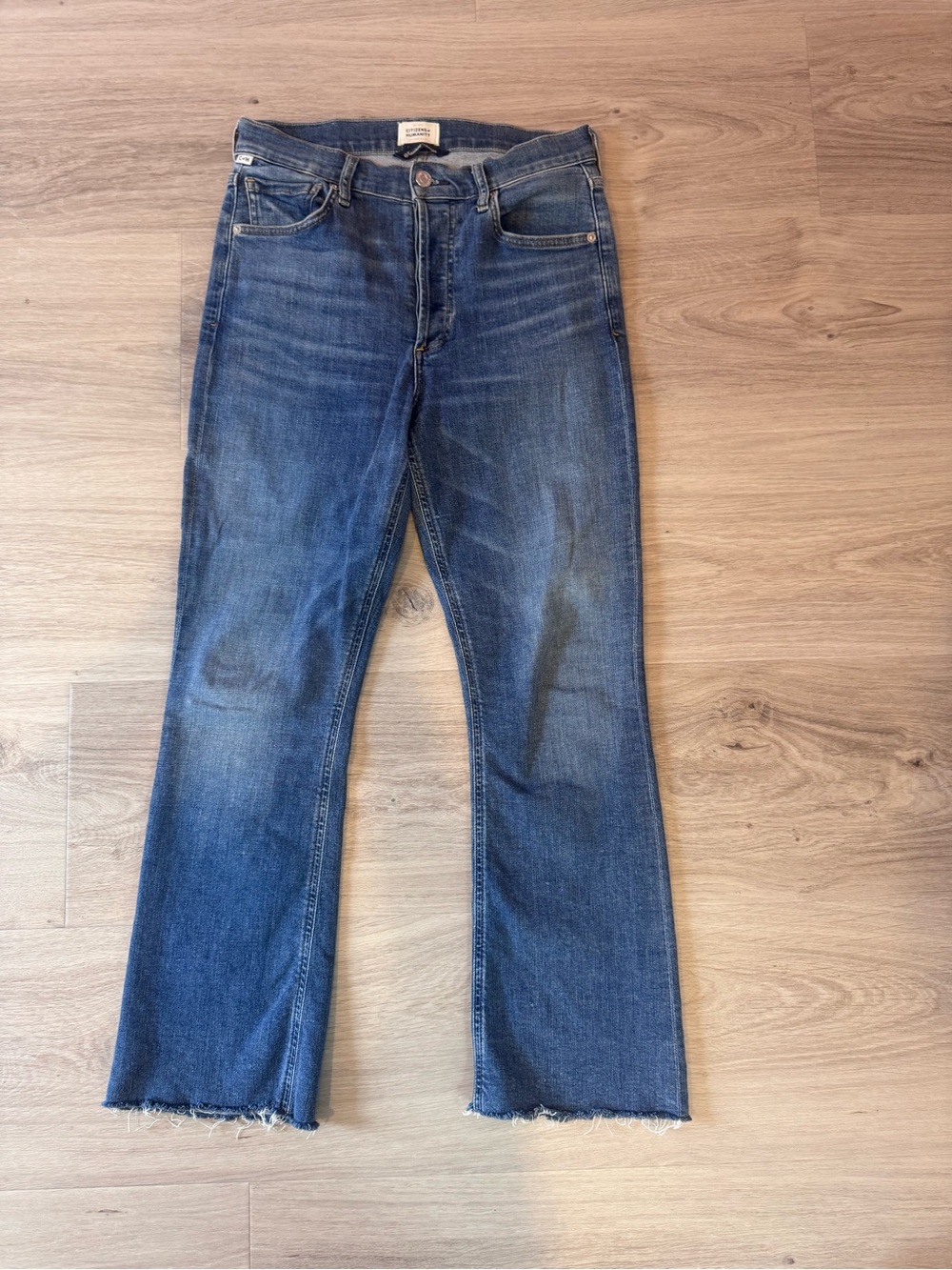 Citizens of Humanity Women's Premium Vintage Cropped Kick Flare Jeans 27